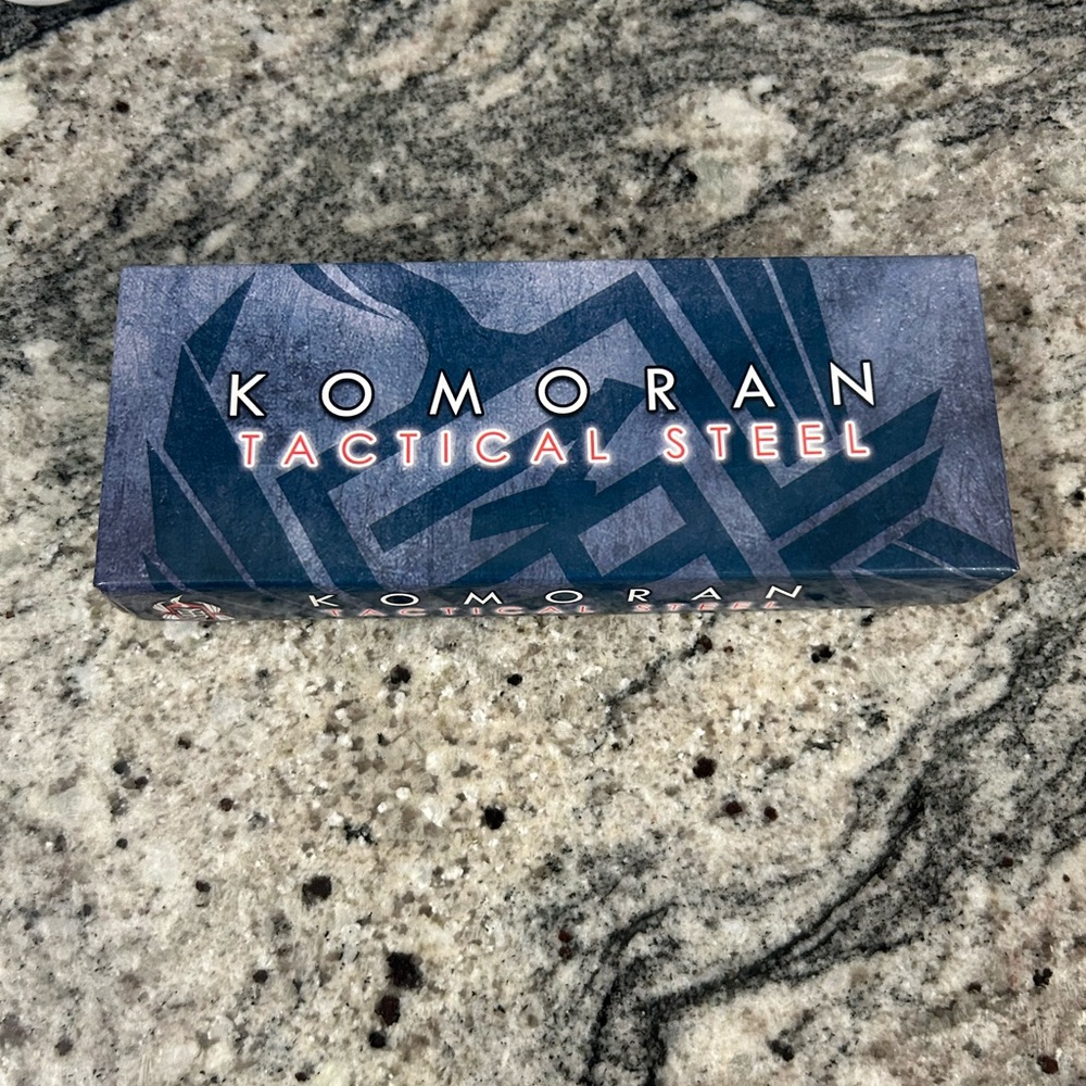 Komoran Tactical Steel Knife NIB